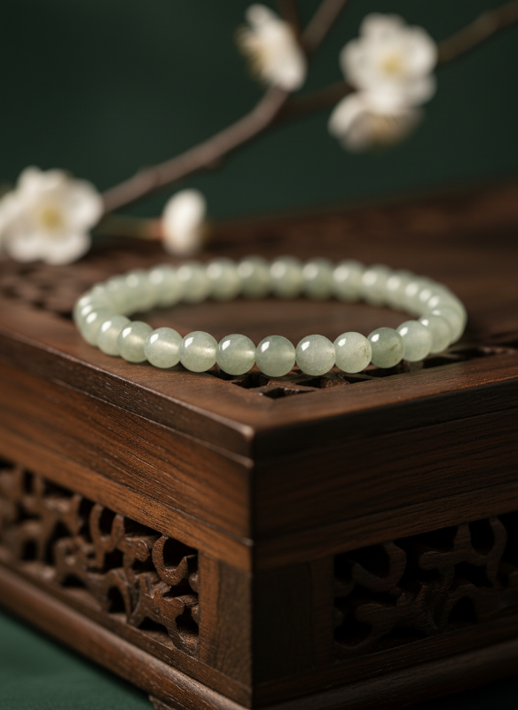 Celadon Jade Beads