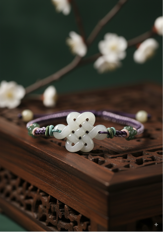 Luna Fortune Knot (In Lilac)