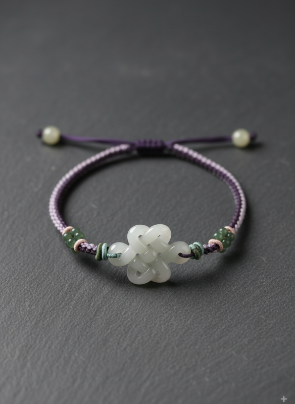 Luna Fortune Knot (In Lilac)